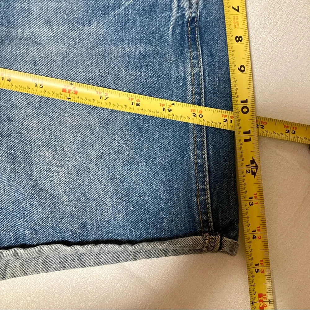 YesStyle Boyfriend Denim Shorts | Size 12 (UK 12 / EU 40)